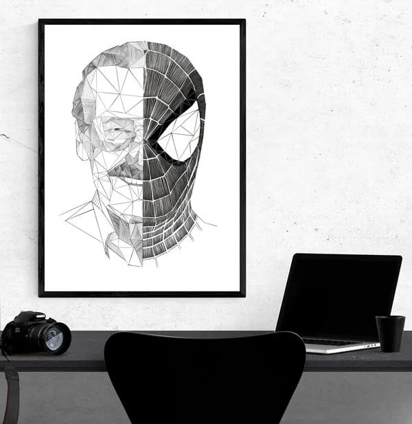 geometryczny-stan-lee-plakat-40x60-cm