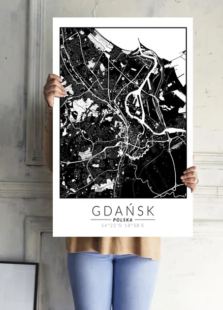 gdansk-mapa-invert-plakat-50x70-cm-stan-nowy