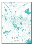 opole-mapa-blue-plakat-20x30-cm