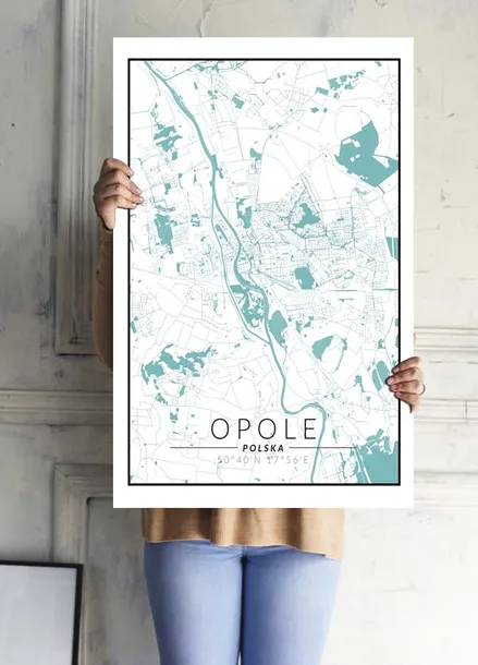 opole-mapa-blue-plakat-20x30-cm-stan-nowy