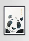 spiaca-panda-plakat-70x100-cm-stan-nowy