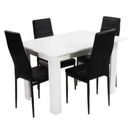 zestaw-stol-modern-120-bialy-i-4-czarne-krzesla-nicea