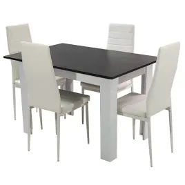 zestaw-stol-modern-120-bw-i-4-biale-krzesla-nicea