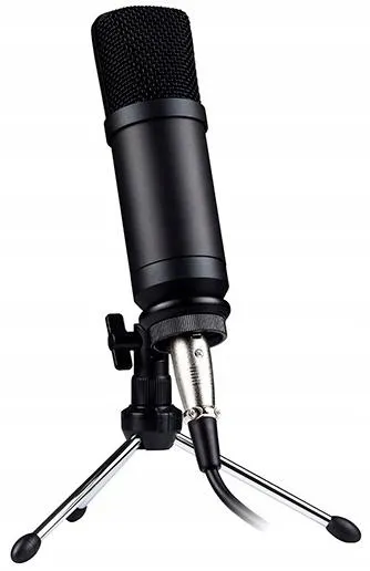 mikrofon-do-live-stream-tracer-studio-pro-statyw