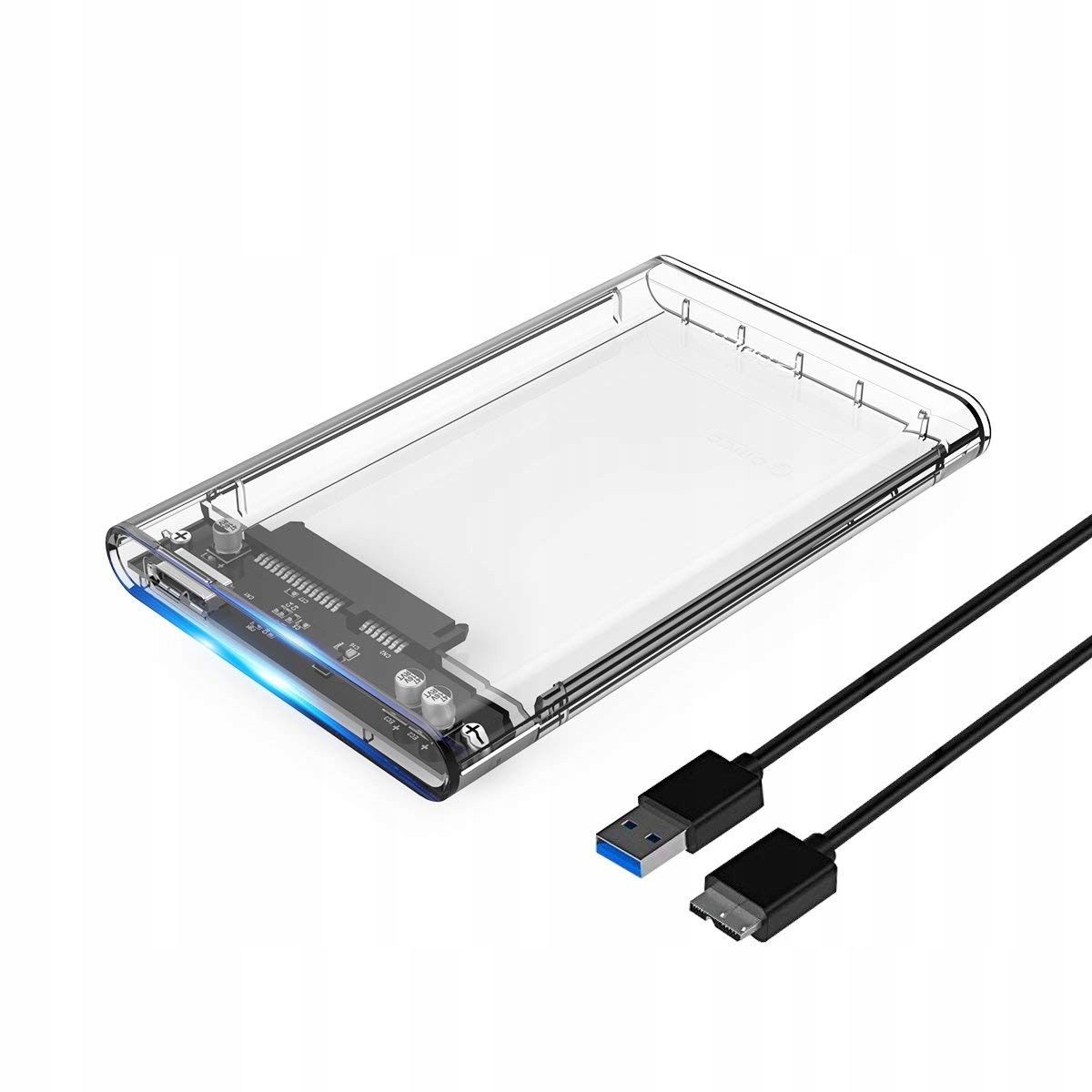 KIESZEŃ Obudowa na dysk SSD HDD 2,5 SATA USB 3.0 dysku