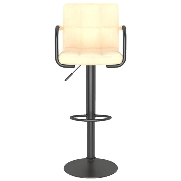 hoker-kremowy-obity-aksamitem-material-metal