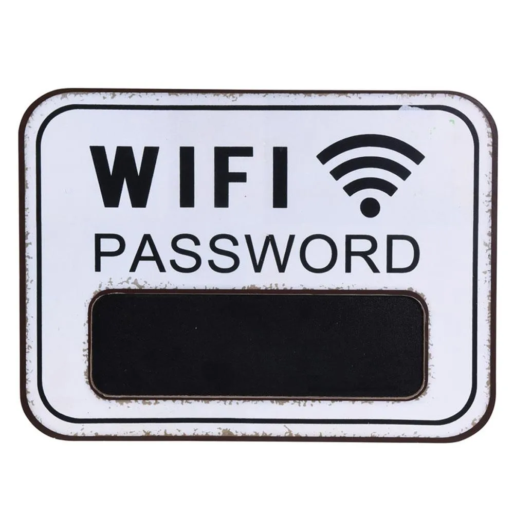 tablica-scienna-biala-wifi-password