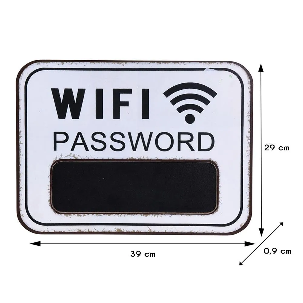 tablica-scienna-biala-wifi-password