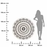 okragly-dywan-nomade-120-cm-kolor-bezowy