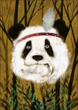 panda-indianin-plakat-40x50-cm
