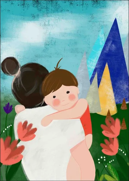 przytulas-plakat-40x60-cm