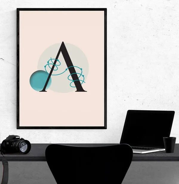litera-a-plakat-40x50-cm