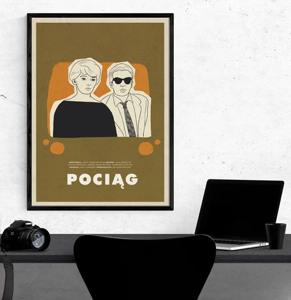 pociag-plakat-60x80-cm-stan-nowy