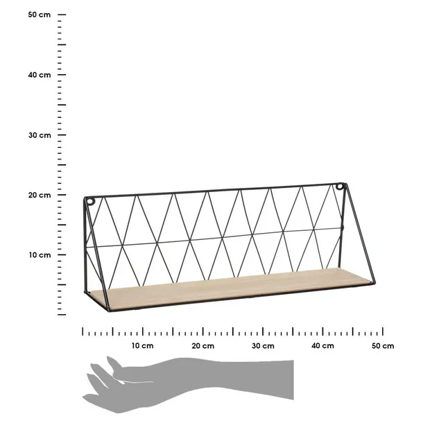 druciana-polka-scienna-material-metal