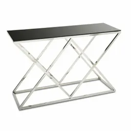 konsola-timantti-silver-black