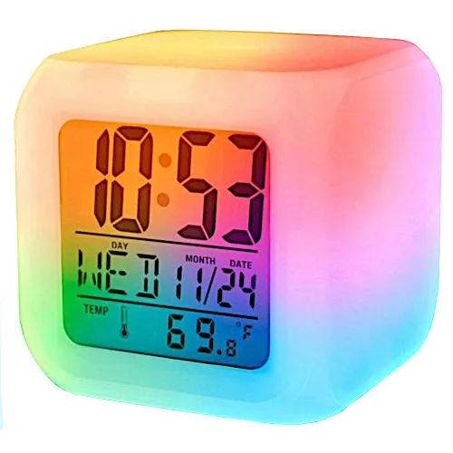 zegar-cyfrowy-kameleon-budzik-led-rgb-stan-nowy