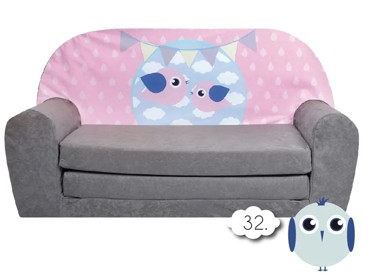 sofka-dziecieca-mini-bird-grey