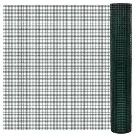 ogrodzenie-z-siatki-galwanizowane-pvc-25x1-m-zielone