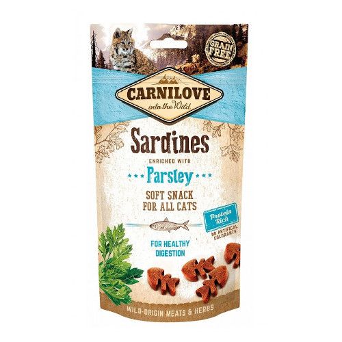 Carnilove Snack Cat Sardine Parsley 50g