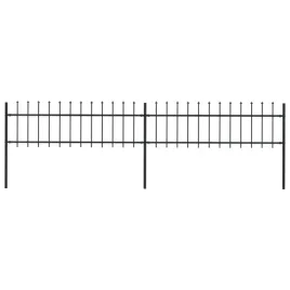 ogrodzenie-z-pretow-z-grotami-stalowe-34-x-06-m-czarne