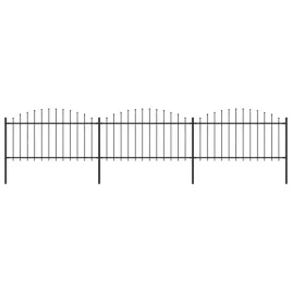 panele-ogrodzeniowe-z-grotami-stal-125-15-x-51-m-czarne