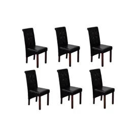 krzesla-stolowe-6-szt-czarne-sztuczna-skora
