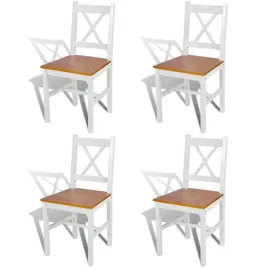 krzesla-stolowe-4-szt-biale-drewno-sosnowe