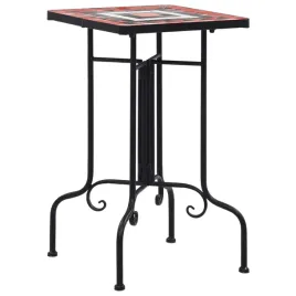 stolik-mozaikowy-terakotowo-bialy-ceramiczny