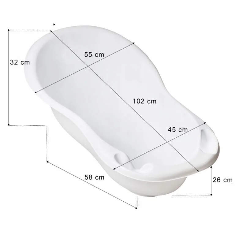 wanienka-102-cm-slonik-stan-nowy