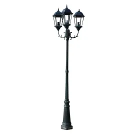 stojaca-lampa-ogrodowa-3-ramienna-230-cm-ciemnozielona-czarna