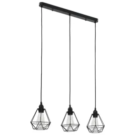 lampa-sufitowa-diamentowe-klosze-czarna-3-zarowki-e27
