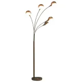 lampa-stojaca-200-cm-5-x-e14-srebrna
