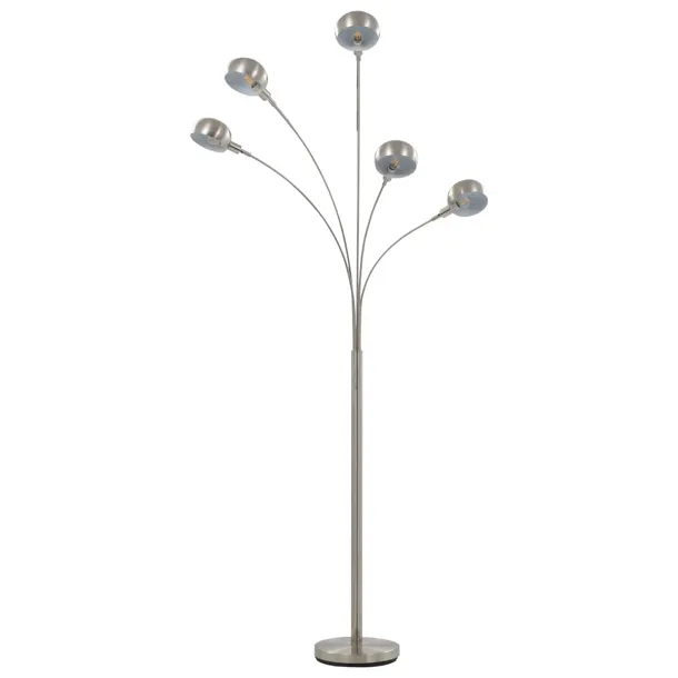 lampa-stojaca-200-cm-5-x-e14-srebrna-kod-produktu-282417