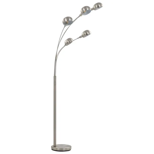 lampa-stojaca-200-cm-5-x-e14-srebrna-stan-opakowania-oryginalne