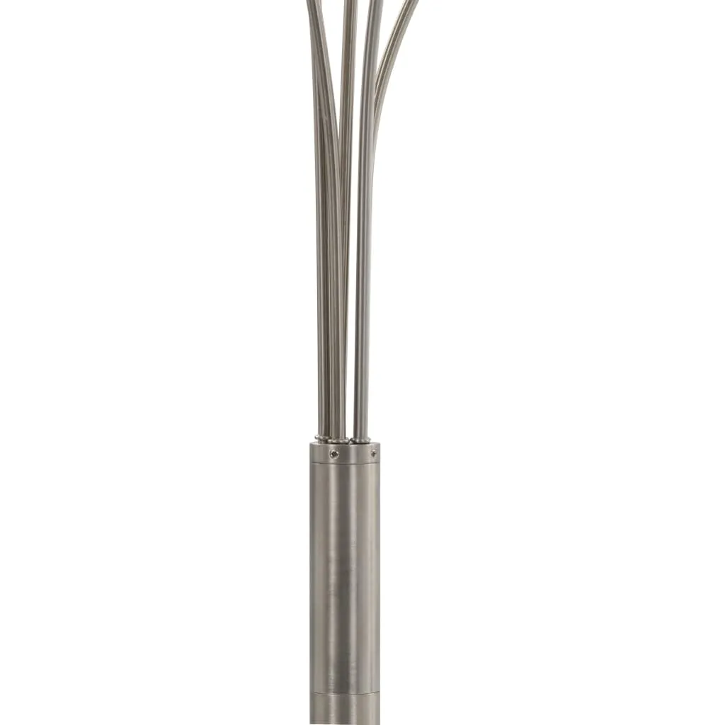 lampa-stojaca-200-cm-5-x-e14-srebrna