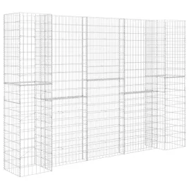 donica-gabionowa-w-ksztalcie-h-drut-stalowy-260x40x180-cm
