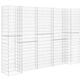 donica-gabionowa-w-ksztalcie-h-drut-stalowy-260x40x200-cm