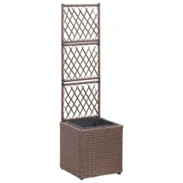 donica-z-kratka-i-1-wkladem-30x30x107-cm-polirattan-brazowa