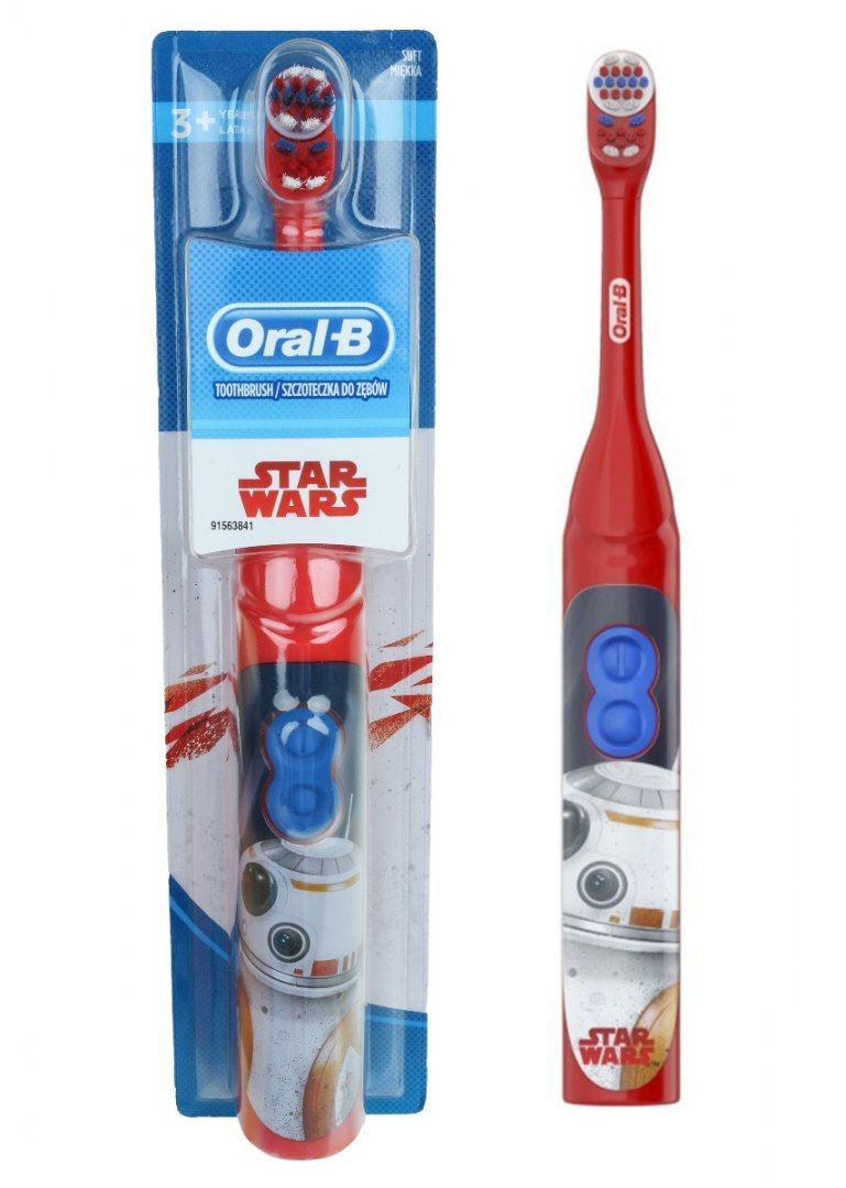 SZCZOTECZKA BATERYJNA ORAL-B KIDS STAR WARS - ERLI.pl