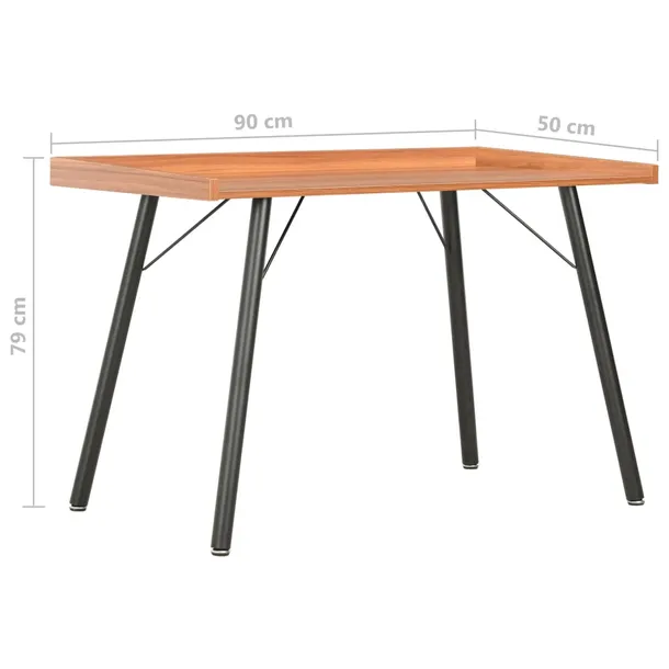 biurko-brazowe-90-x-50-x-79-cm-stan-nowy