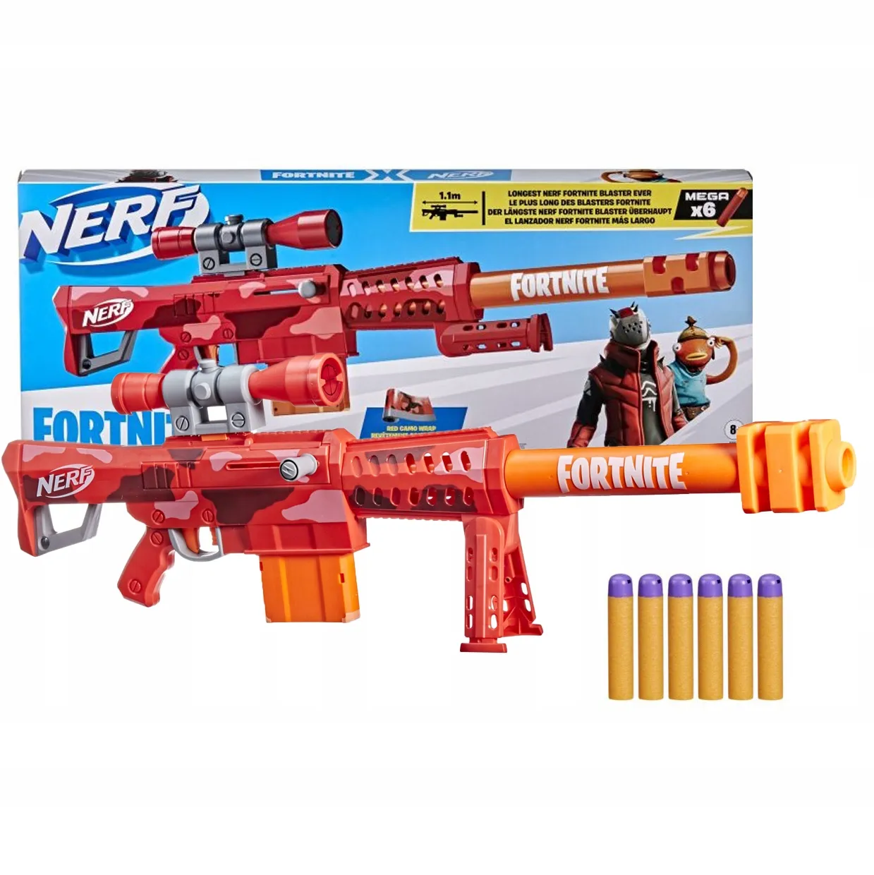 Nerf Fortnite トイガンセット NERF WYRZUTNIA KARABIN SNAJPERSKI FORTNITE HEAVY – 115548880