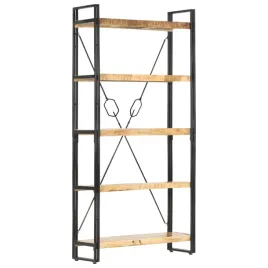 5-poziomowy-regal-na-ksiazki-90x30x180-cm-lite-drewno-mango