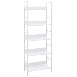 regal-z-5-polkami-bialy-60x276x1585-cm