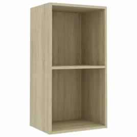 2-poziomowy-regal-na-ksiazki-dab-sonoma-40x30x765-cm