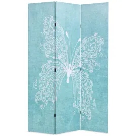 skladany-parawan-120x170-cm-niebieski-z-motylem