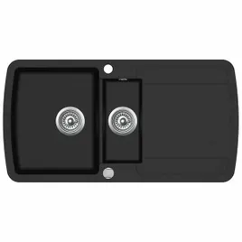 granitowy-zlewozmywak-dwukomorowy-czarny
