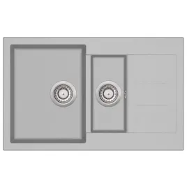granitowy-zlewozmywak-dwukomorowy-szary