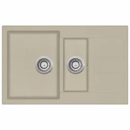 granitowy-zlewozmywak-dwukomorowy-bezowy