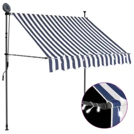 recznie-zwijana-markiza-z-led-100-cm-niebiesko-biala