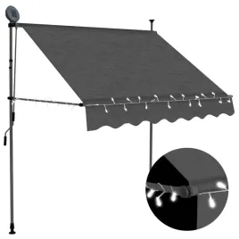 recznie-zwijana-markiza-z-led-200-cm-antracytowa